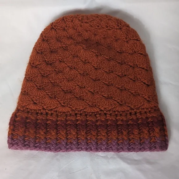 Issey Miyake Vintage Wool Crochet Knit Winter Hat - Picture 2 of 6